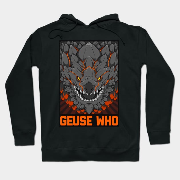 MONSTER HUNTER (Geuse Who) Hoodie by alinerocha